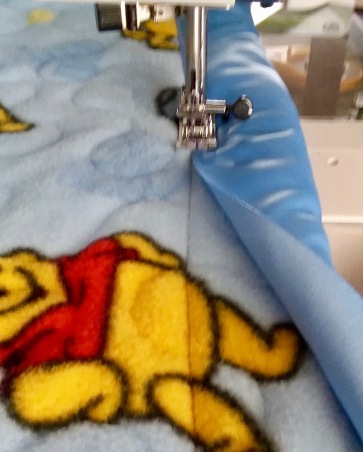 How to Add Satin Binding to a Fleece Quilt